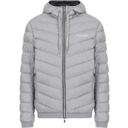 Armani Exchange Quilted Down Jacket - Grey