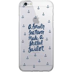 OTM Essentials Prints Clear A Smooth Sea Navy Case for iPhone 6/7 Plus