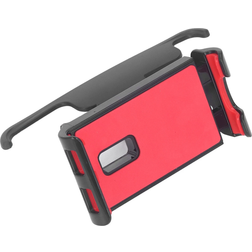 360° Rotation Rugged Air Outlet Back Phone Holder Red