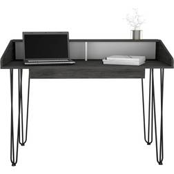 Core Products Dallas Carbon Grey/White Writing Desk 55.2x120.1cm