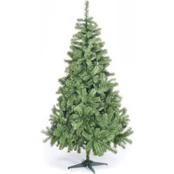 SnowTime 5ft Colorado Spruce in Green with 337 tips 86cm Diameter Christmas Tree 152cm