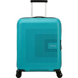 American Tourister AeroStep Expandable 55cm - Turquoise Tonic