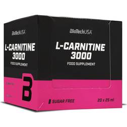 BioTechUSA L-Carnitine 3000 Lemon 20 x 25ml
