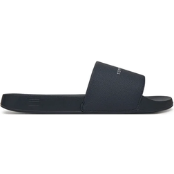 Tommy Hilfiger Logo Pool Slides - Navy Blue