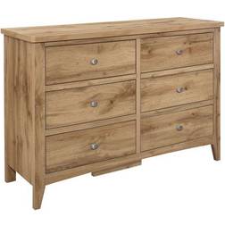 Birlea Oak Chest of Drawer 115x78cm