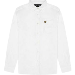 Lyle & Scott Plain Oxford Shirt - White