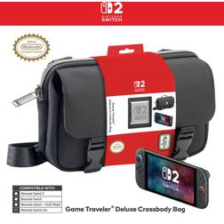 RDS Industries Nintendo Licensed Game Traveler Deluxe Crossbody Bag Case for Nintendo Switch 2