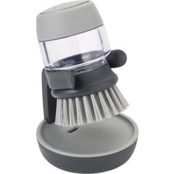 Joseph Joseph Palm Scrub Soap-Dispensing Washing-Up Brush Grey