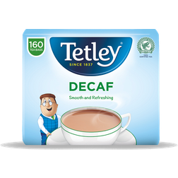 Tetley Decaf Original Tea 160pcs