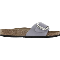 Birkenstock Madrid Big Buckle Nubuck Leather - Purple Fog