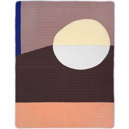 Broste Copenhagen Fie Coperta Multicolore (180x130cm)