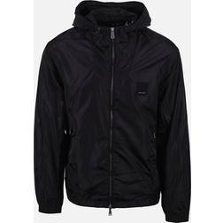 Armani Exchange Nylon Winderbreaker Jacket - Black