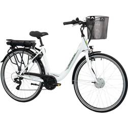 F.lli Schiano E-Moon E Bike 28 Inches 36V 13Ah - White Unisex