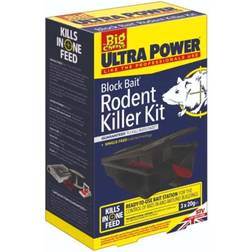 The Big Cheese Ultra Power Block Bait Rodent Killer Kit 3pcs