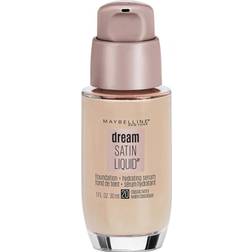 Maybelline Foundation Fond de Teint Hydratant Liquide Dream Radiant avec Acide Hyaluronique et Collagène Couverture Légère et Moyenne jusqu'à 12 Heures d'hydratation, 30 Sand