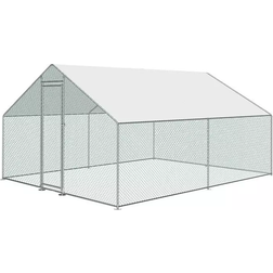 KCT Walk in Chicken Coop Aviary Pen with Cover 3x3m