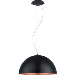 Eglo Gaetano 1 Black/Copper Pendel ∅ 53cm