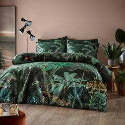 Paoletti 200 Thread Count Midnight Tropics Siona Påslakan Multifärgad (200x200cm)