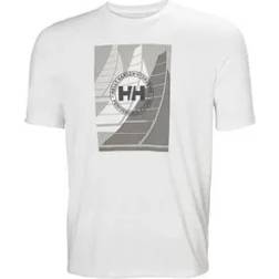 Helly Hansen Hp Race Graphic T-Shirt - Vit