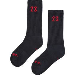 Nike Jordan Essentials Crew Socks 3 -pack - Black