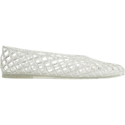 H&M Plastic Mesh Ballerina - Transparent/Glittery