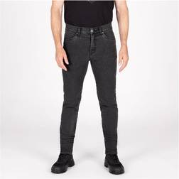 Knox Colton Motorcycle Jeans - Black Grey Man