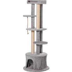 Pawhut Multi-Level Kitten Tower Scratching Post