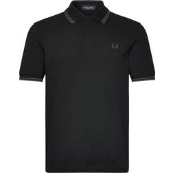 Fred Perry Twin Tipped Polo Shirt - Black