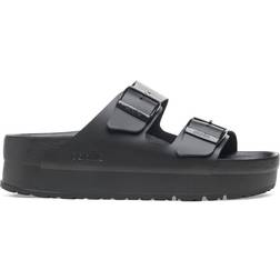 Birkenstock Arizona Flex Platform Leather - Black