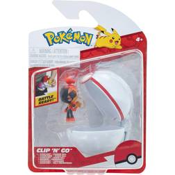 Pokémon Clip N Go Charcadet Figur