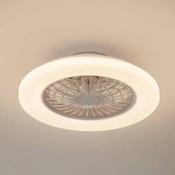 Lindby LED Takfläkt Vedin DC Tyst Ø 49 cm
