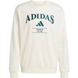 adidas Heritage Graphic Crew Sweatshirt - Chalk White