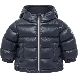 Moncler New Aubert Hooded Down Jacket - Blue