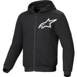 Alpinestars Chrome V2 Sport Motorcykelhuvtröja - Svart Vit Herr