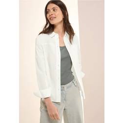 Cecil Damen Sommerliche Hemdbluse Weiß - Vanilla White
