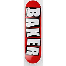 Baker Logo 8.25 Planche de Skate à Motifs Red White