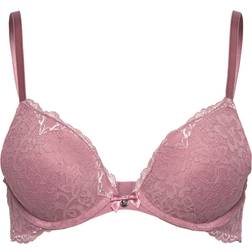 Hunkemöller Formstøbt Pushup Bøjle Bh - Marine Pink