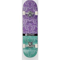 Blue Print Sky Brown Bird 8 Complete