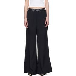 Off-White Logo Band Nylonbyxor - Black