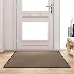 vidaXL Rektangulär Dörrmatta 120x180 cm Beige