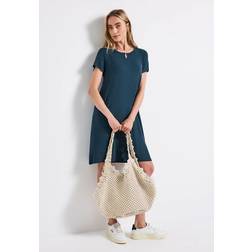 Street One Frauen T-Shirt-Kleid - Türkis