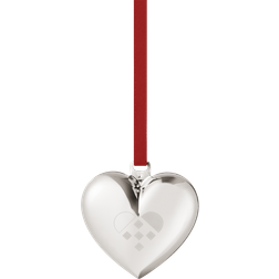 Georg Jensen 2025 Heart Palladium-plated Brass Christmas Tree Ornament
