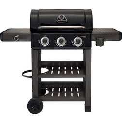 Grillstream Carbon 3 Burner Hybrid Gas BBQ