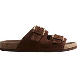 H&M Suede Sandals - Brown