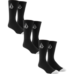 Volcom Calcetines Full Stone Socks 3-pack - Black