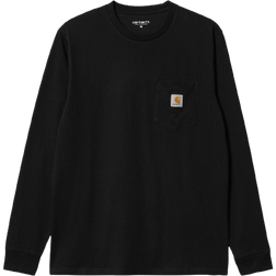 Carhartt WIP L/S Pocket T-shirt - Black