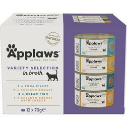 Applaws Selection in Broth 12x70g