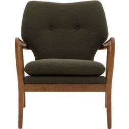 Gallery Direct Jensen Green Lounge Chair 85cm