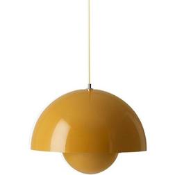 &Tradition Flowerpot VP2 Mustard Yellow Pendellampa ∅ 50cm
