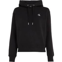 Calvin Klein Cotton Blend Fleece Hoodie - CK Black